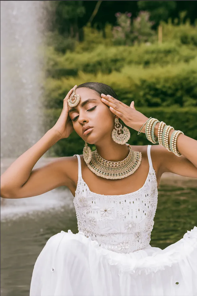 FREE Jeni Choker Necklace in Mint sold by Blossom Box Jewelry product image thumbnail 3