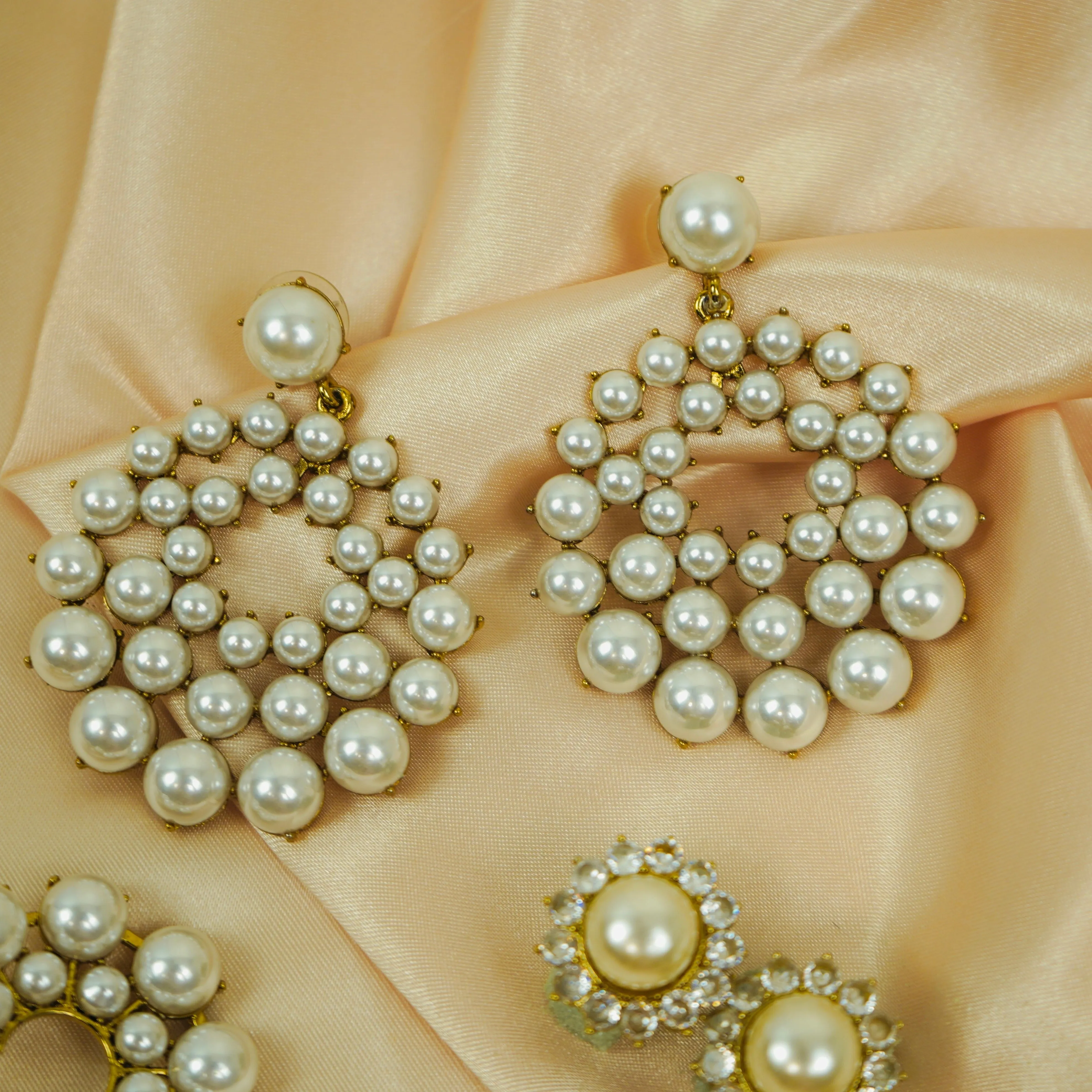 Mehreen Pearly Drop Earrings sold by Blossom Box Jewelry product image thumbnail 4