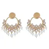 Amaya Floral Drop Earrings sold by Blossom Box Jewelry