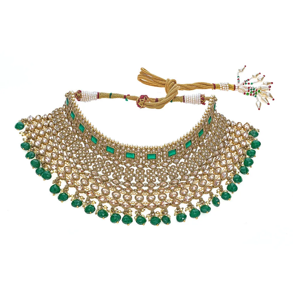 Rizwaan Polki Necklace Set sold by Blossom Box Jewelry