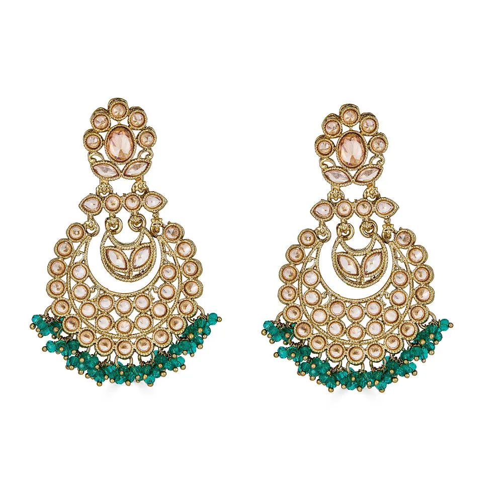 Rachana Necklace Set in Green sold by Blossom Box Jewelry product image thumbnail 5