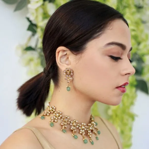 Adiva Green Necklace sold by Blossom Box Jewelry product image thumbnail 2