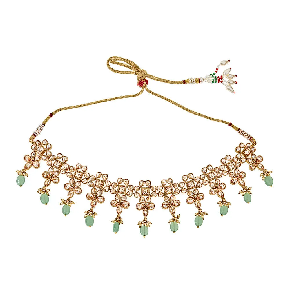 Adiva Green Necklace sold by Blossom Box Jewelry
