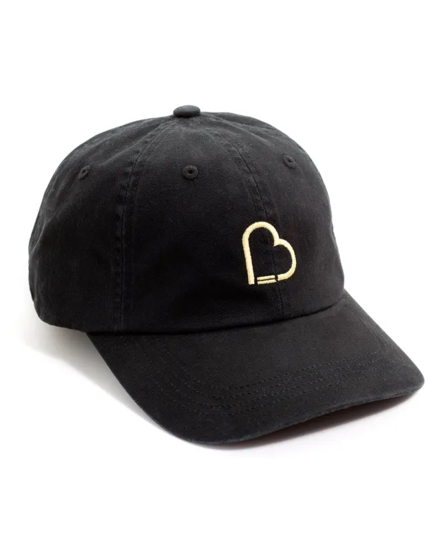 Ball Cap "Heart of Gold" sold by BRANWYN