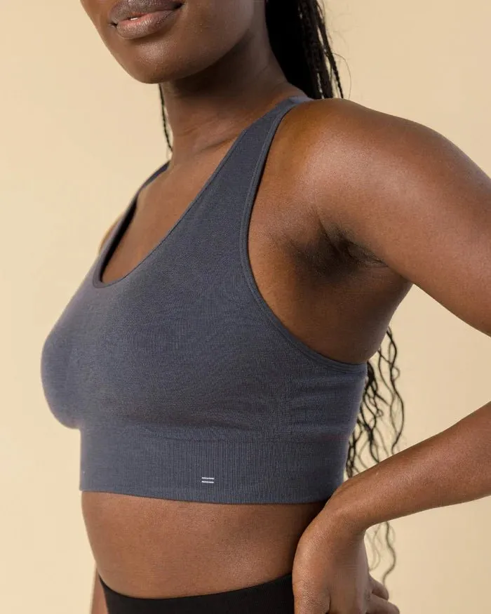 Essential Racerback Sports Bra sold by BRANWYN
