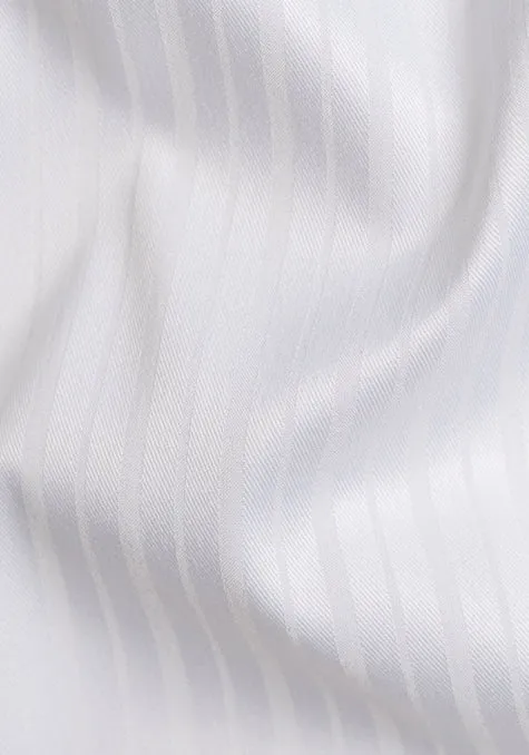 White Gloss Twill Performance Stretch Stripes - Wrinkle Free sold by Brisk Shirts product image thumbnail 3