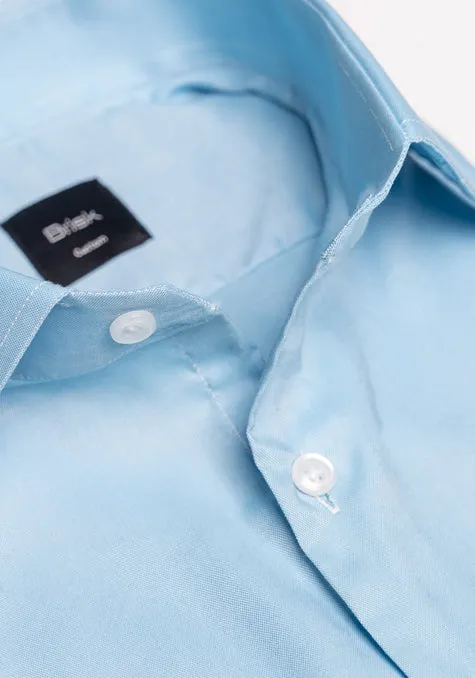 Aqua Stretch Poplin Shirt sold by Brisk Shirts product image thumbnail 2