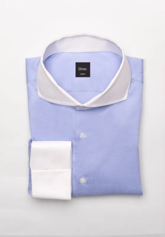 Lavender Gloss Stretch Structured Shirt- Wrinkle Resistant sold by Brisk Shirts