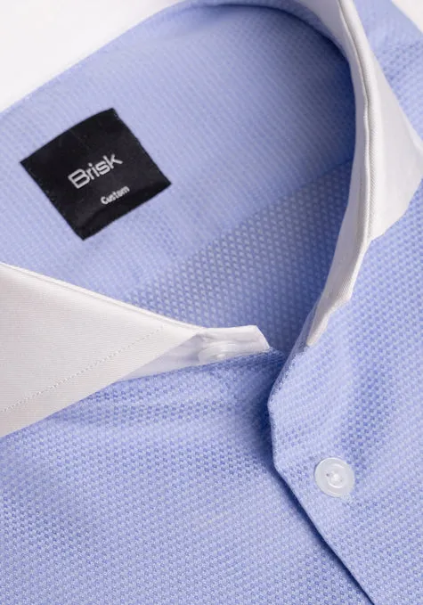 Lavender Gloss Stretch Structured Shirt- Wrinkle Resistant sold by Brisk Shirts product image thumbnail 2