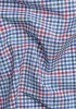 Crisp Multi Blue Green Performance Stretch Gingham - Wrinkle Free sold by Brisk Shirts