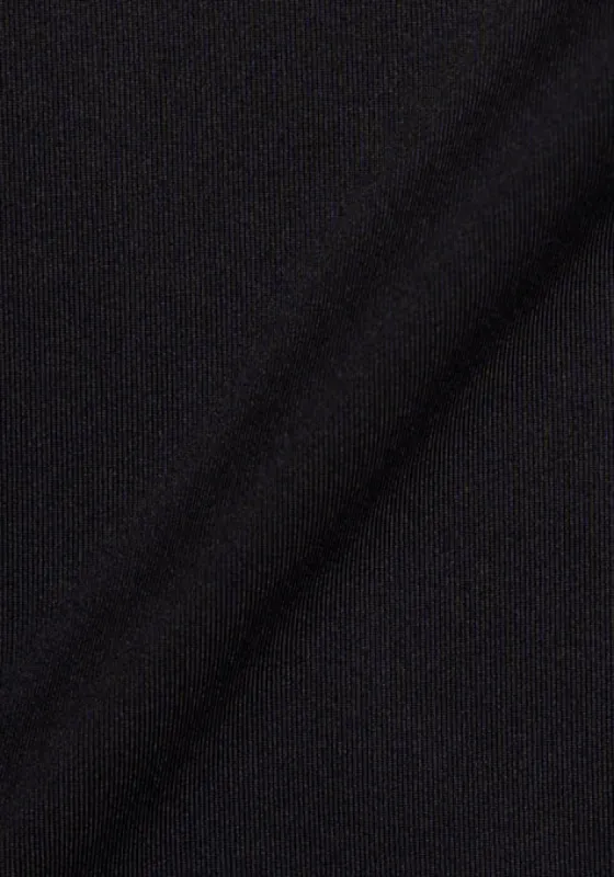 Black Performance Jersey 4 Way Super Stretch  - Wrinkle Free sold by Brisk Shirts