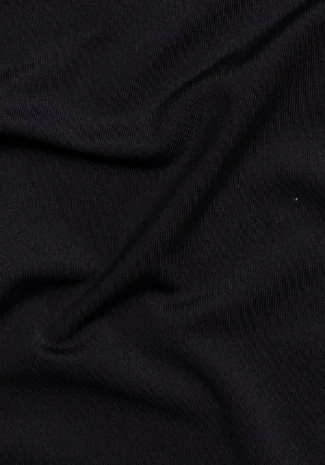 Black Performance Jersey 4 Way Super Stretch - Wrinkle Free sold by Brisk Shirts product image thumbnail 3
