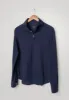 Midnight Blue Feather Soft Piqué Full Sleeve Polo Shirt sold by Brisk Shirts
