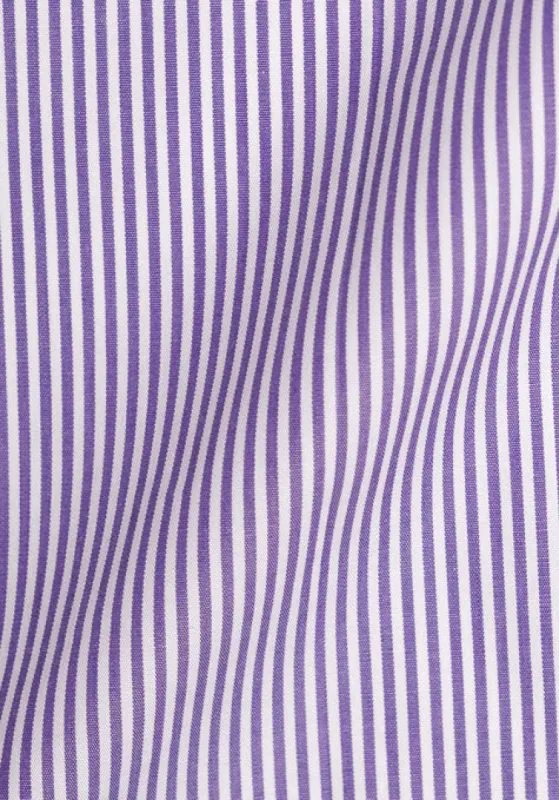 Fine Purple Pencil Stripes - Wrinkle Resistant sold by Brisk Shirts