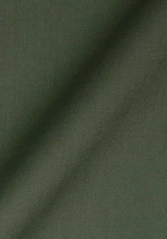 Army Green Poplin sold by Brisk Shirts