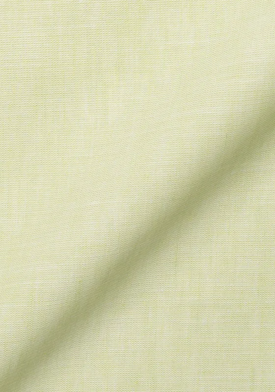Lime Green Cotton Linen sold by Brisk Shirts