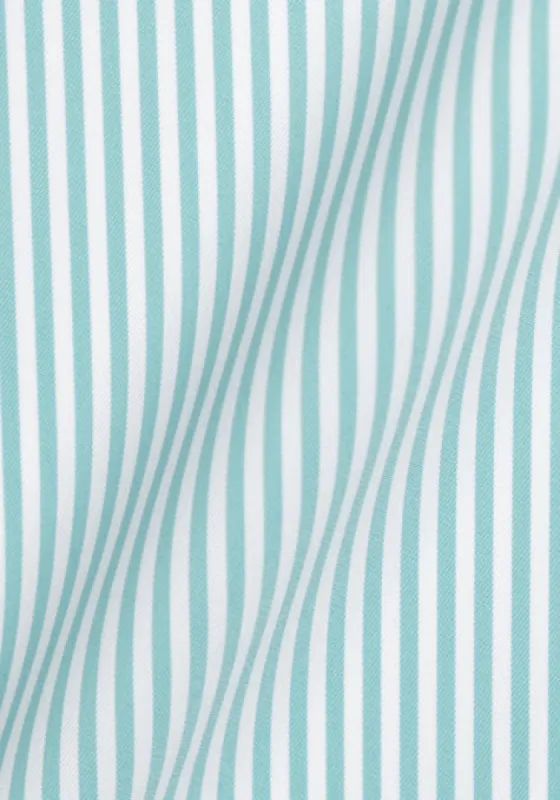 Green Performance Stretch Stripes - Wrinkle Free sold by Brisk Shirts