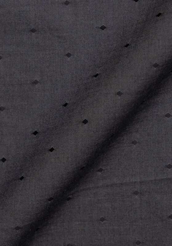 Charcoal Grey Dobby Structured sold by Brisk Shirts