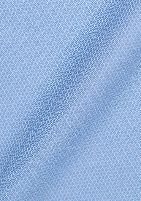 Mid Blue Performance Stretch Jacquard - Wrinkle Free sold by Brisk Shirts