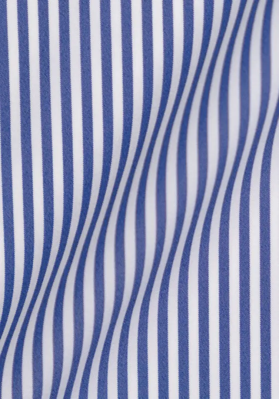 Jet Blue Four-Way Performance Stretch Stripes - Wrinkle Free sold by Brisk Shirts