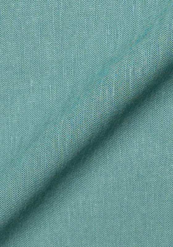 Green Viscose Cotton Linen sold by Brisk Shirts