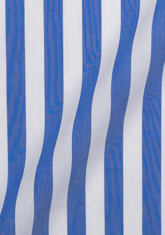Royal Blue Bold Performance Stretch Stripes sold by Brisk Shirts