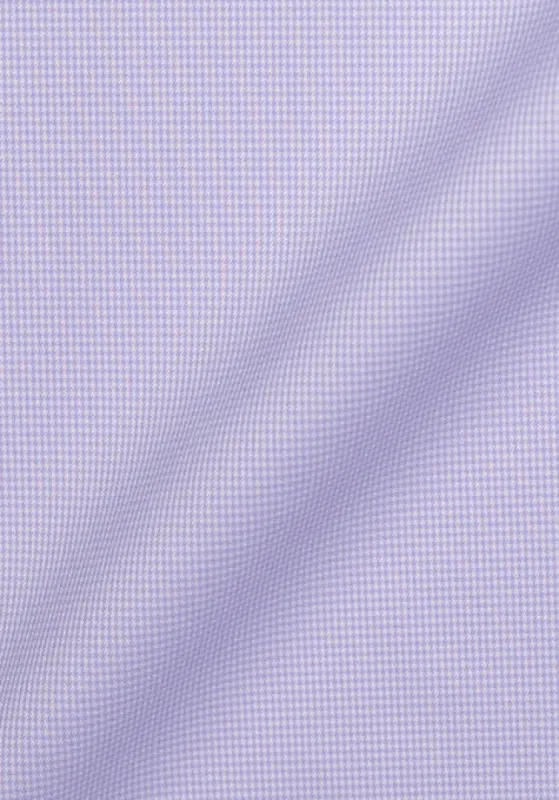 Lilac Micro Houndstooth Performance Ultra Stretch - Wrinkle Free sold by Brisk Shirts