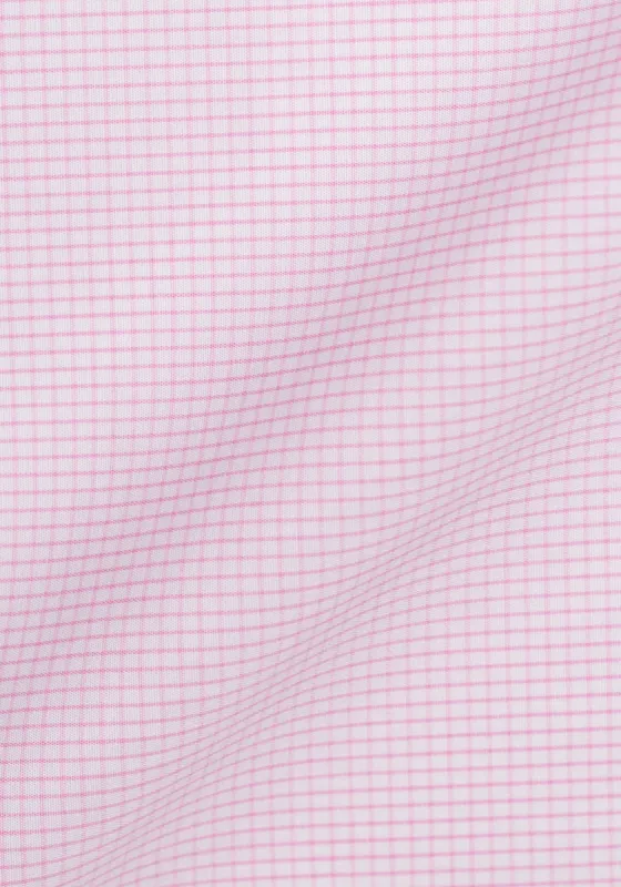 Pink Mini Crisp Grid Checkered sold by Brisk Shirts