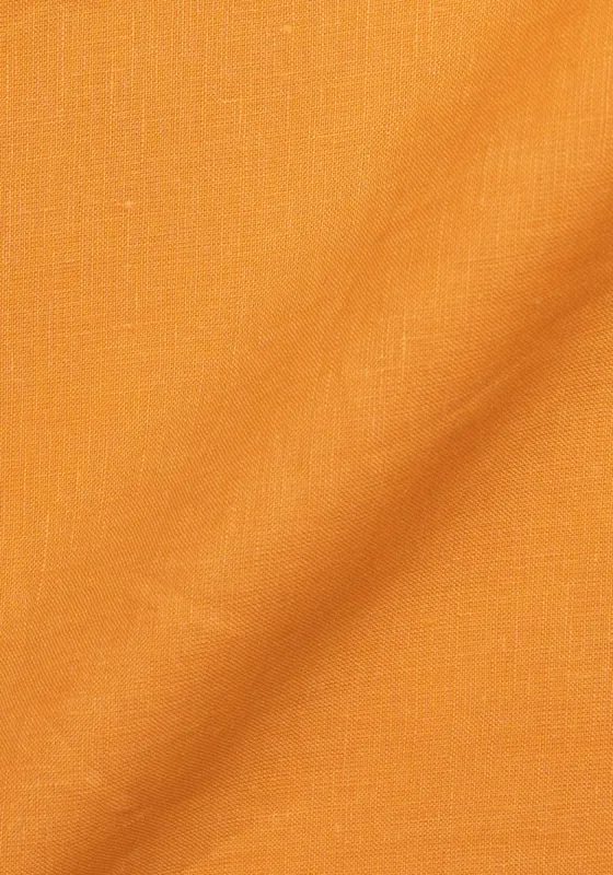 Pastel Orange Irish Linen sold by Brisk Shirts