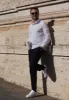White Feather Soft Piqué Full Sleeve Polo Shirt sold by Brisk Shirts