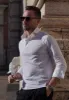 White Feather Soft Piqué Full Sleeve Polo Shirt sold by Brisk Shirts