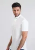 White Feather Soft Piqué Half Sleeve Polo Shirt sold by Brisk Shirts