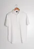 White Feather Soft Piqué Half Sleeve Polo Shirt sold by Brisk Shirts