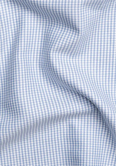 Fine Blueish Grey Houndstooth - Wrinkle Free sold by Brisk Shirts product image thumbnail 3
