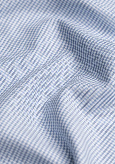 Fine Blueish Grey Houndstooth - Wrinkle Free sold by Brisk Shirts product image thumbnail 2