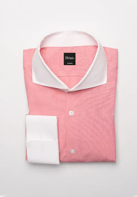 Red Mille Stripes Shirt sold by Brisk Shirts