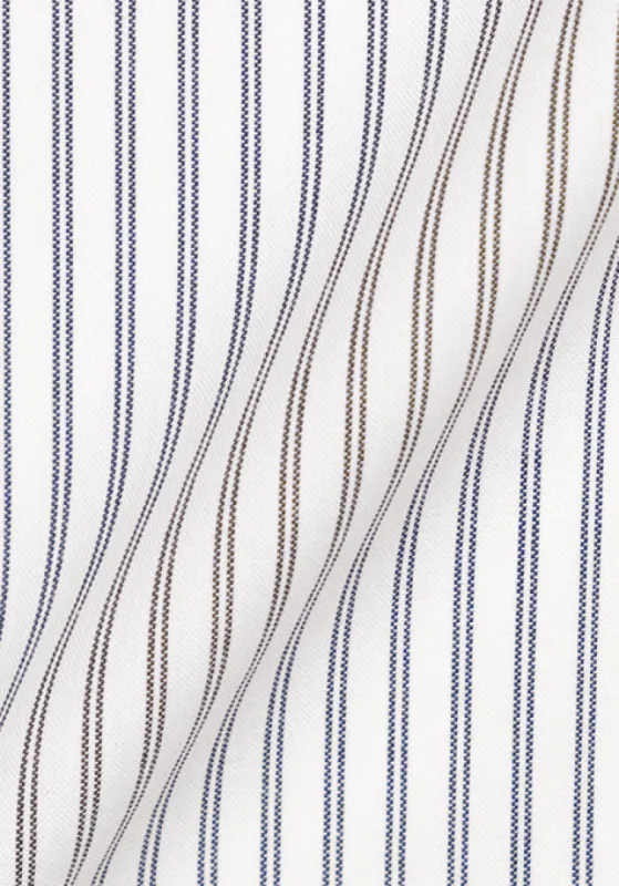 Black On White Oxford Stripes sold by Brisk Shirts