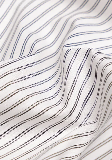 Black On White Oxford Stripes sold by Brisk Shirts product image thumbnail 2