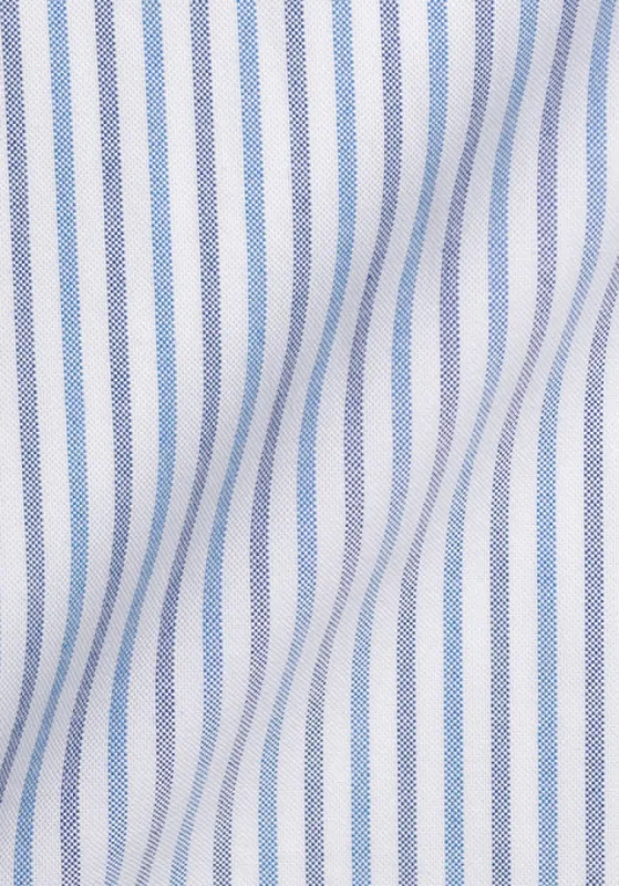 Dual Blue Oxford Stripes - Wrinkle Resistant sold by Brisk Shirts