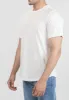 White Cloud Crew Tee - Curved Hem sold by Brisk Shirts