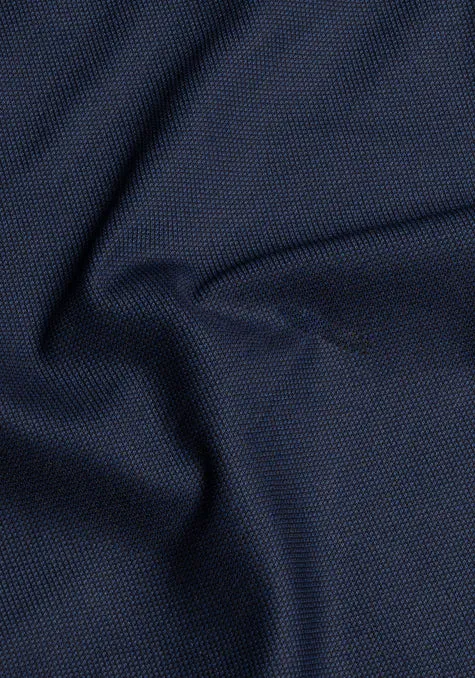 Water-Repellent Midnight Blue Structured Heavy-Weight Performance Stretch - Wrinkle-Free sold by Brisk Shirts product image thumbnail 2