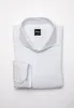 Pastel Grey Seersucker Stripes Shirt sold by Brisk Shirts