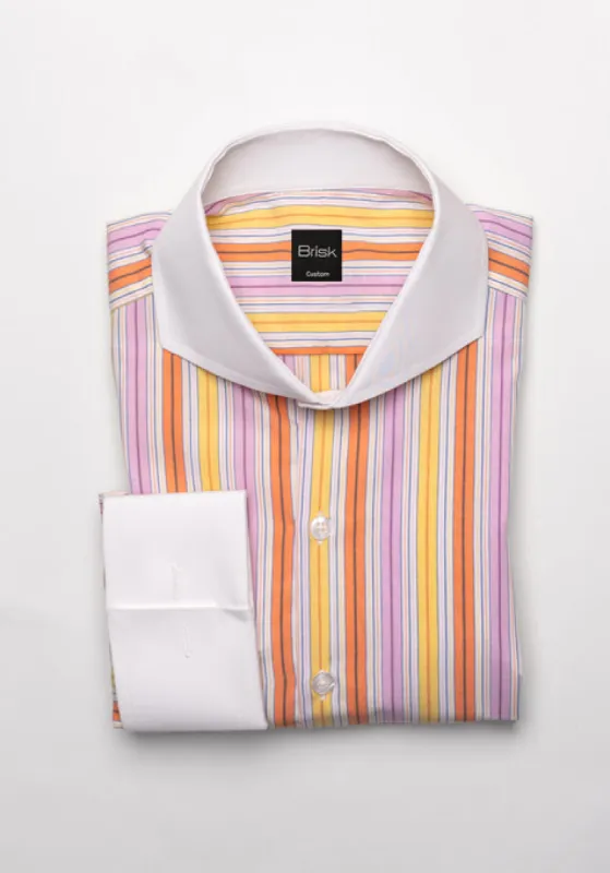 Soft Multi Stripes Shirt - Wrinkle Resistant sold by Brisk Shirts