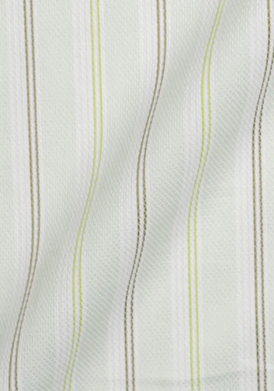 Mint Green Diamond Structured Poly Stripes sold by Brisk Shirts