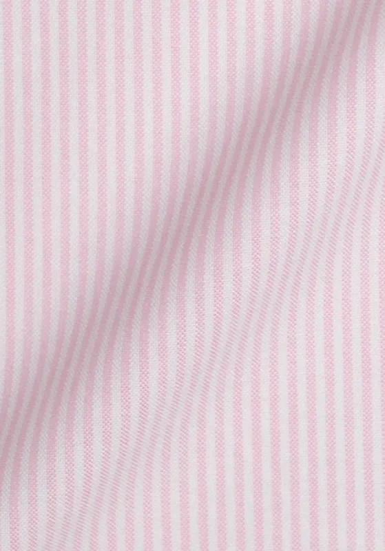 Crisp Pink Oxford Stripes sold by Brisk Shirts