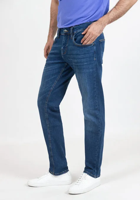Medium Wash Slim Fit Jeans - Rotary sold by Brisk Shirts product image thumbnail 2