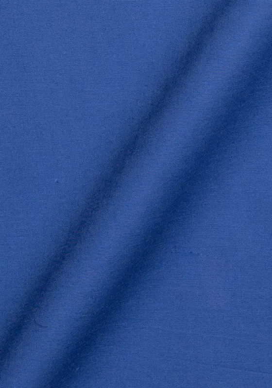 Mid Blue Poplin Stretch sold by Brisk Shirts
