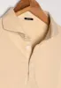 Tan Feather Soft Piqué Full Sleeve Polo Shirt sold by Brisk Shirts