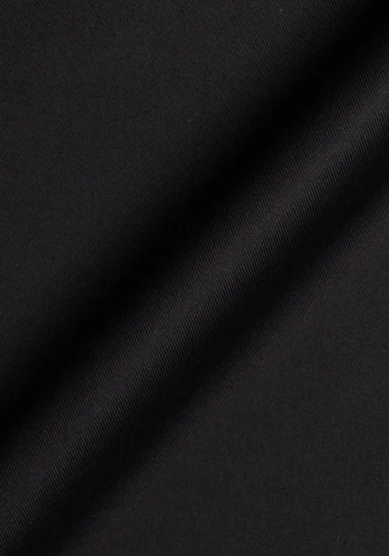 Jet Black Twill Pima Cotton - Wrinkle Resistant sold by Brisk Shirts