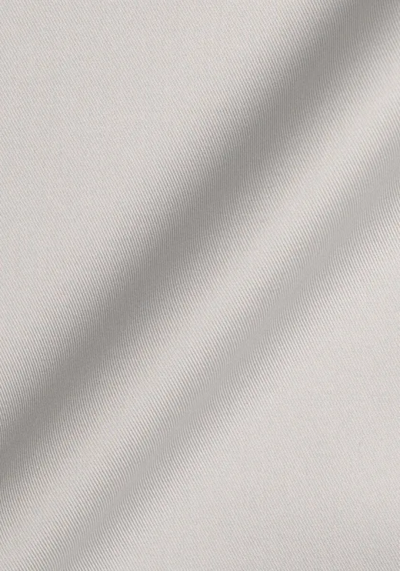 Light Grey Twill Pima Cotton - Wrinkle Resistant sold by Brisk Shirts